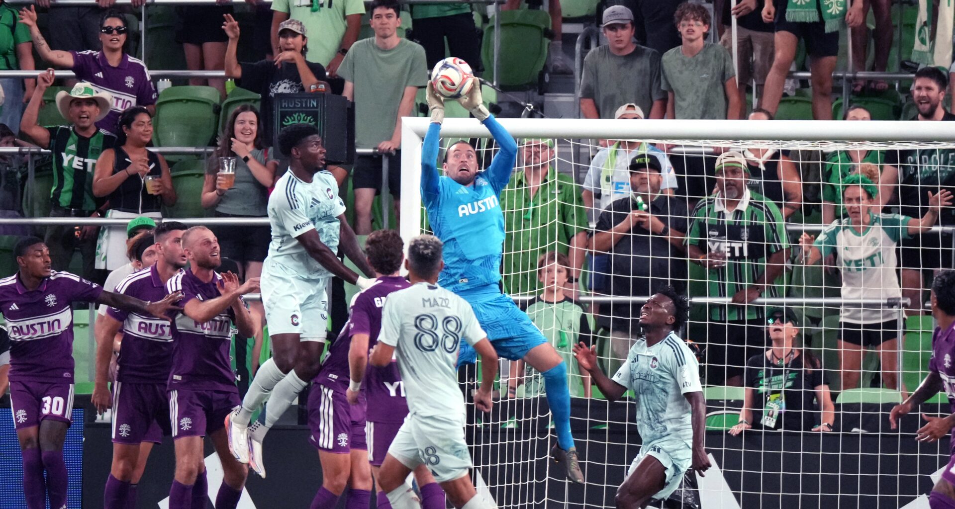 Rapids earn draw on the road against Austin FC