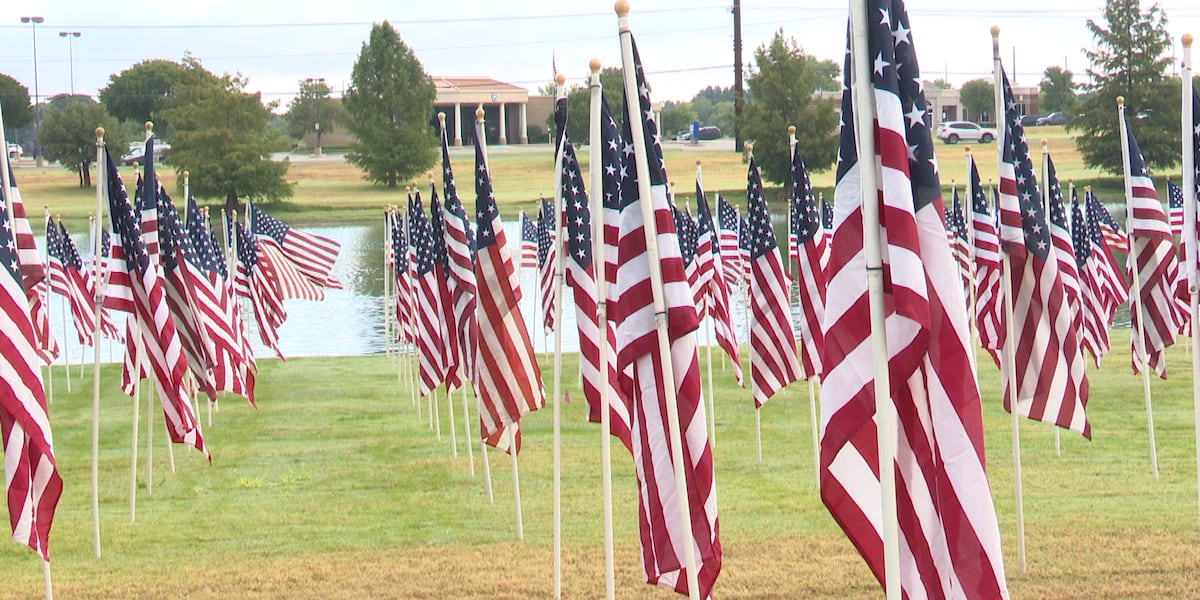 Annual Flag display honors 9/11 victims in Lubbock