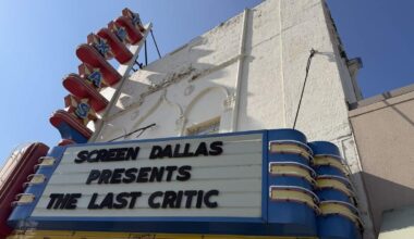 ‘The Last Critic’ screens at the Texas Theatre in Dallas