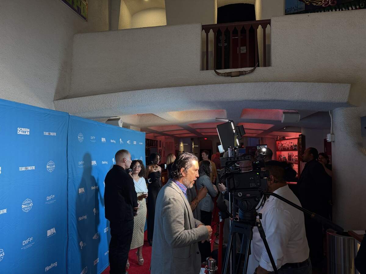 The Texas Theatre in Dallas hosted a screening for “The Last Critic” on Thursday, Sept. 3, 2026.