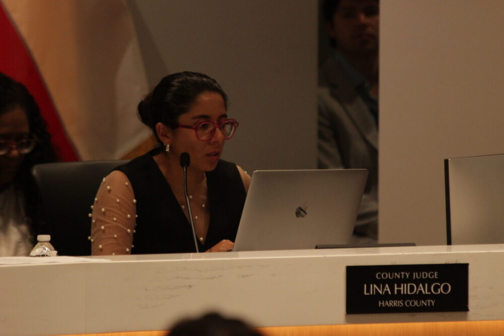 Harris County Judge Lina Hidalgo