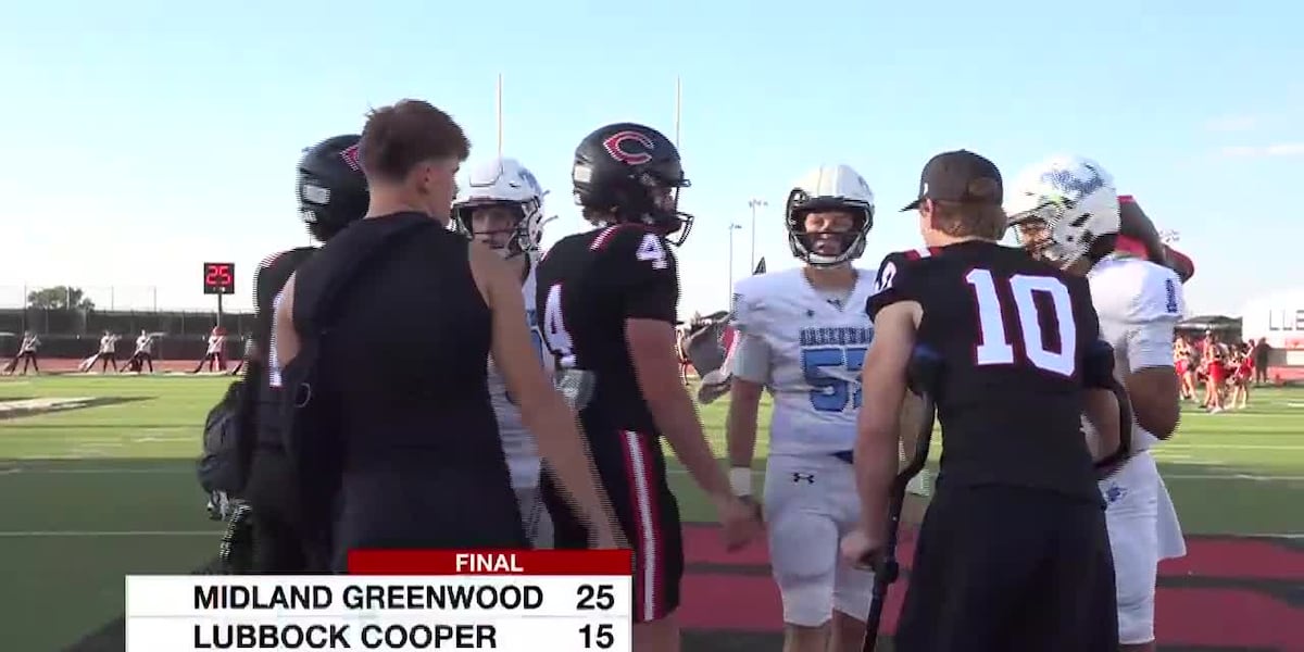 Lubbock-Cooper falls to 0-2 with 25-15 loss to Midland Greenwood