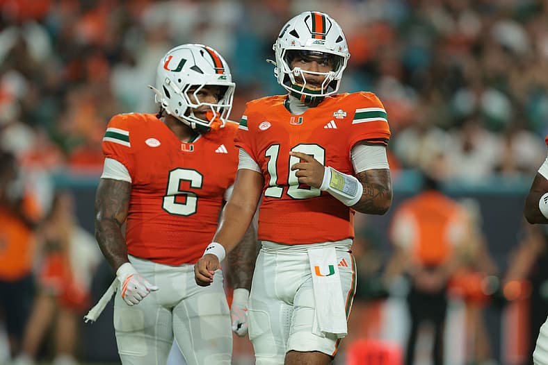 Week 3 College Football Power Rankings, Top 25 College Football Rankings After Week 2, Miami Hurricanes