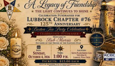 Noon Notebook: Lubbock Chapter 76 “Legacy Of Friendship” Boston Tea Party Celebration