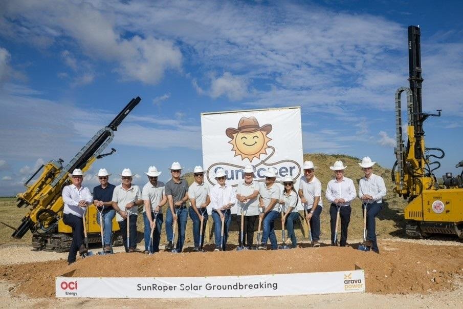 OCI launches 260-MW solar project in Texas