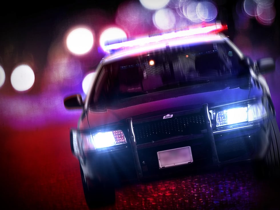 Two people were taken to the hospital after the car they were in crashed during a police chase...