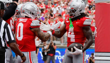 Smith and Sayin help No. 1 Ohio State prepare for Texas with 56-3 rout of Ball State