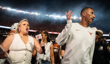 Texas' Steve Sarkisian says he could have ‘better’ handled interview