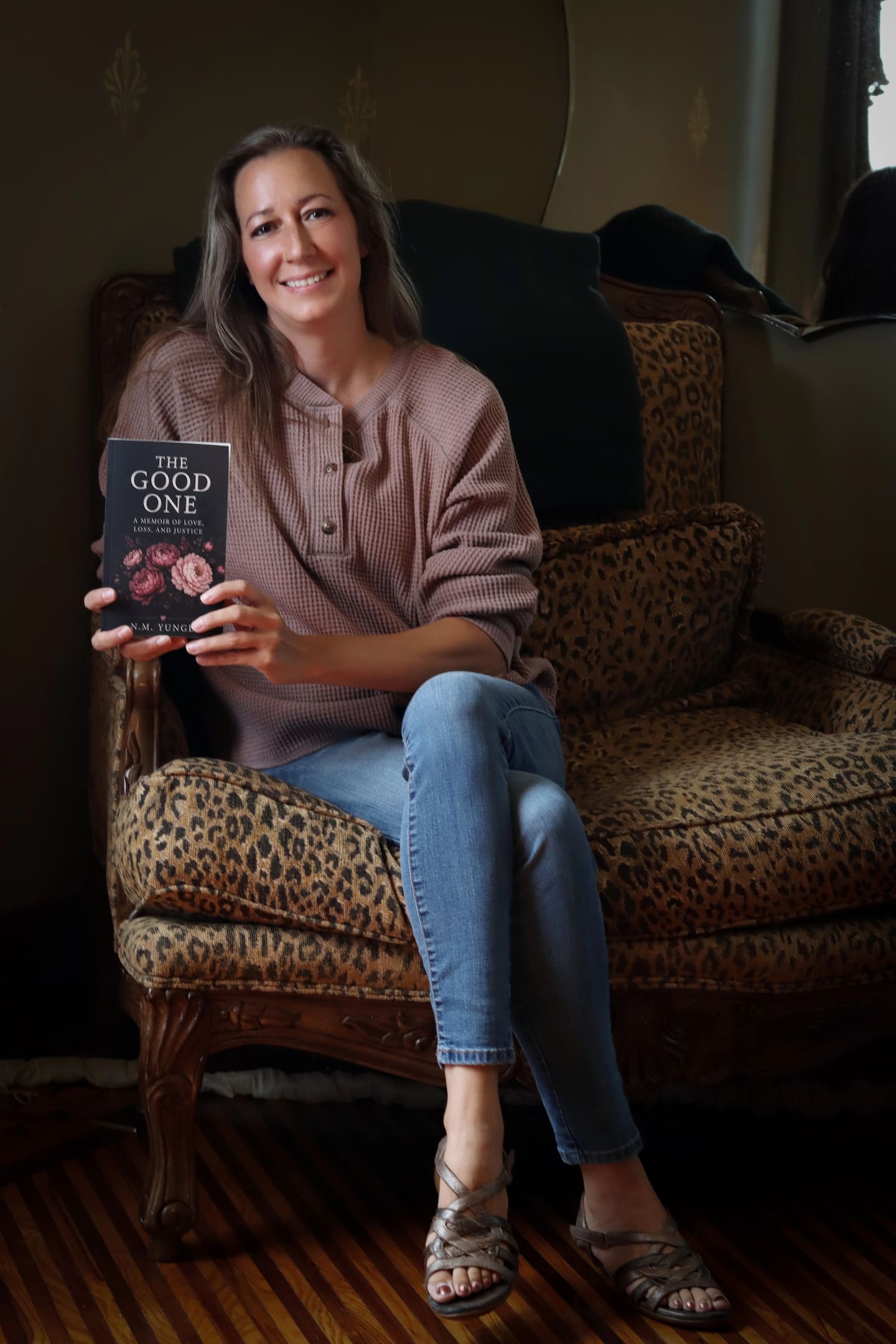 N.M. Yunger author of The Good One, A memoir of love, loss and justice.
