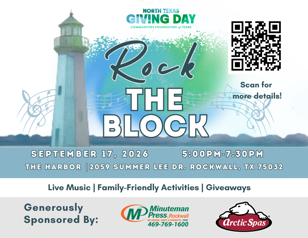 Local non-profits set to host annual “Rock the Block” Celebration during North Texas Giving Day – Blue Ribbon News
