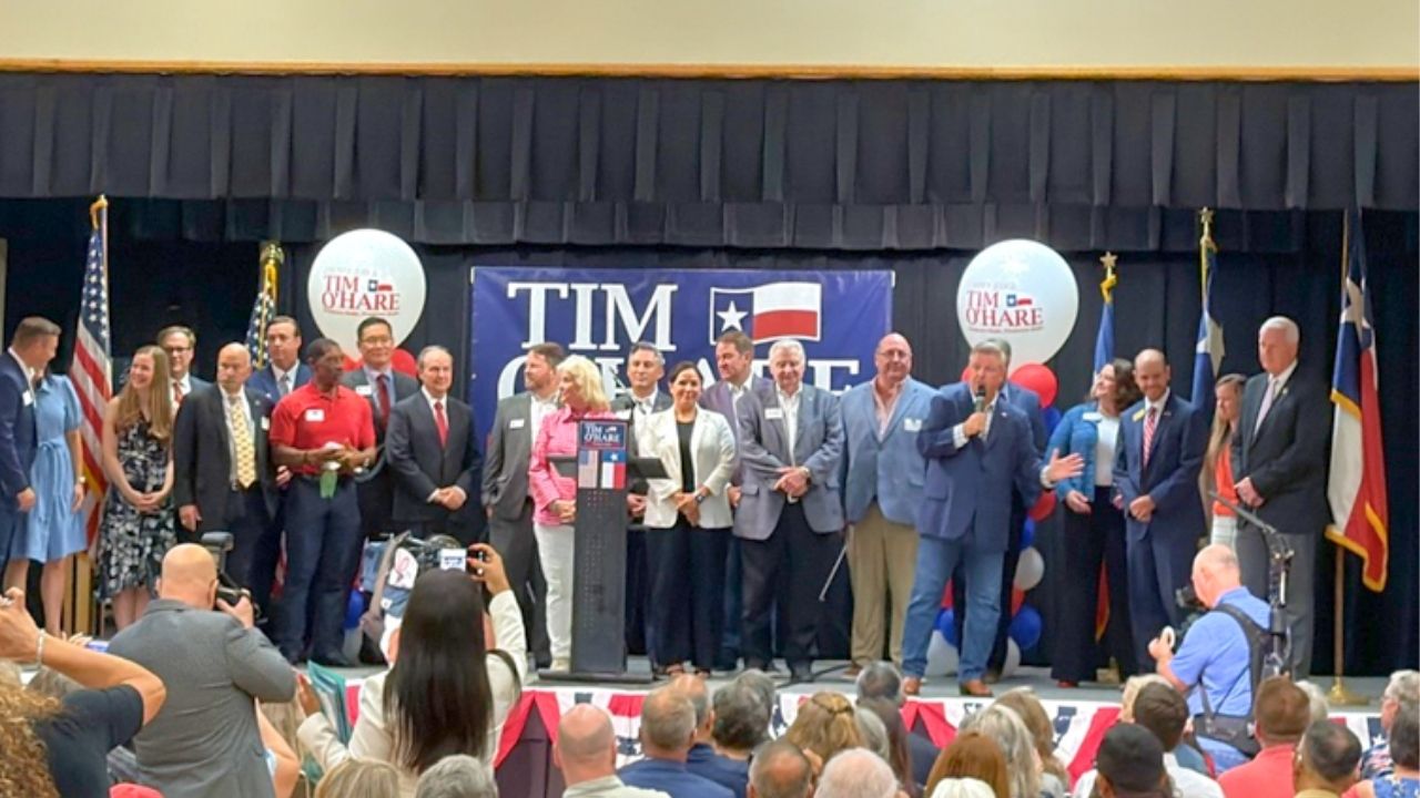 Tim O’Hare Rally Draws Tarrant Republicans, Ted Cruz