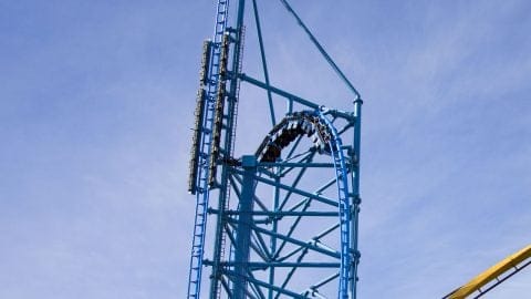 Six Flags OVer Texas Mr. Freeze