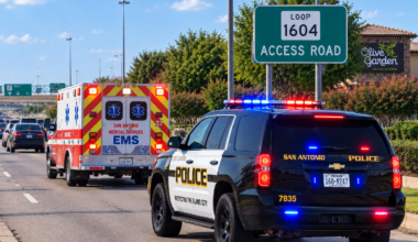 Young child hit by car near Olive Garden on Loop 1604
