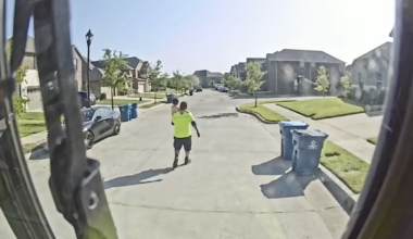 WATCH: Republic Services drivers reunite lost child with family during North Texas route
