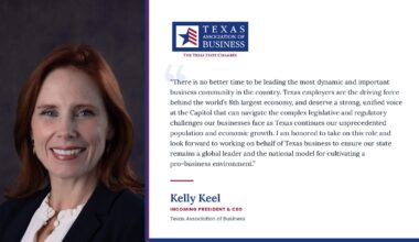 Texas Association of Business Names Kelly Keel as New President & CEO