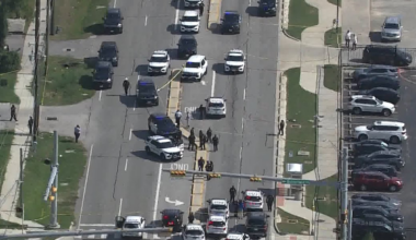 Teen killed near north Houston high school; manhunt underway for shooter