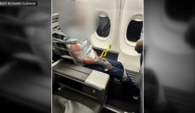 American Airlines passenger duct-taped to seat, plane diverted after mid-flight outburst