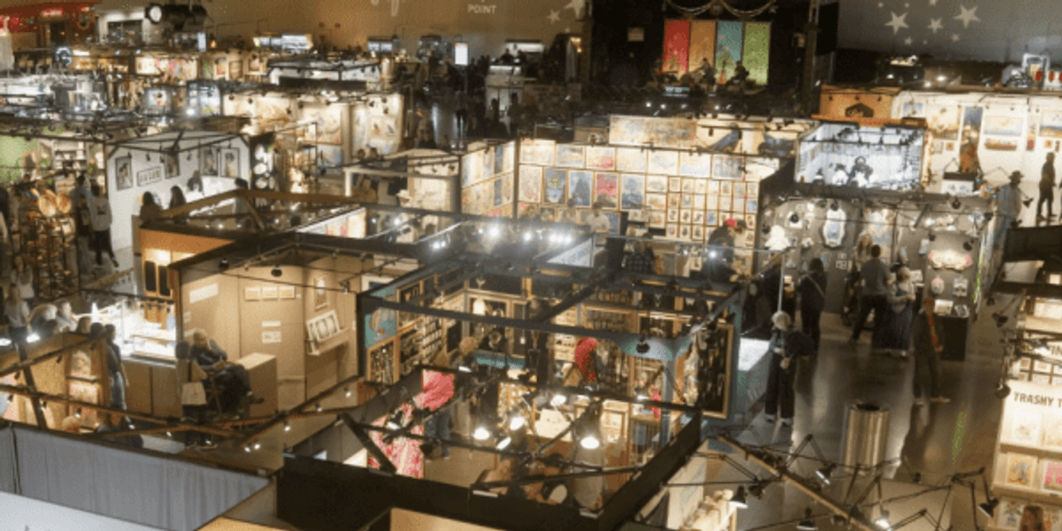 Austin's Armadillo Christmas Bazaar resists AI art in 2026