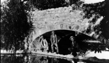 Memorial Park's Stone Bridge, A Relic From The 1920s
