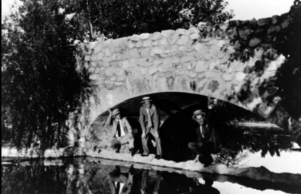 Memorial Park's Stone Bridge, A Relic From The 1920s