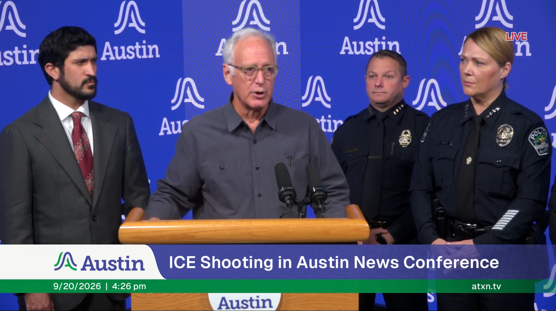 Austin Mayor Kirk Watson says there’s ‘no reason for us to be surprised’ by the shooting, given ‘the nature of ICE and how it’s doing its business’