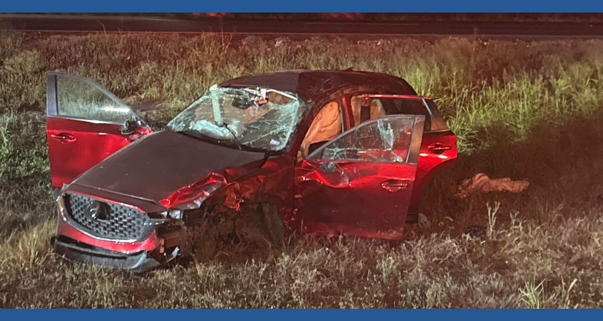 9-year-old girl ejected after car hits cow on US 77 north of Odem