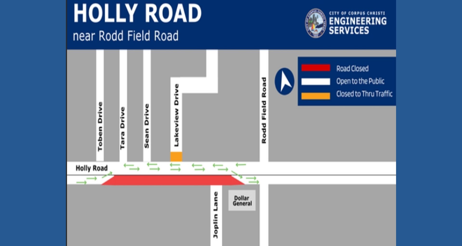 Part of Holly Road to close for water pipeline work