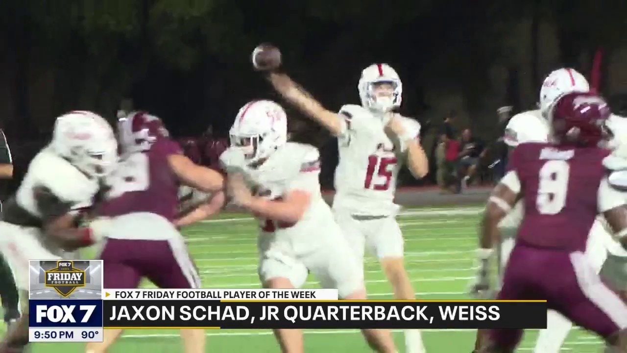 2026 Week 1: Weiss QB Jaxon Schad