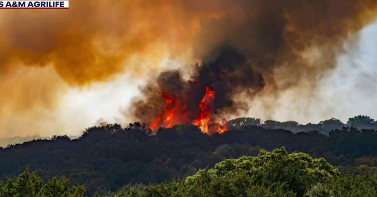Firefighters continue to battle wildfires across Texas