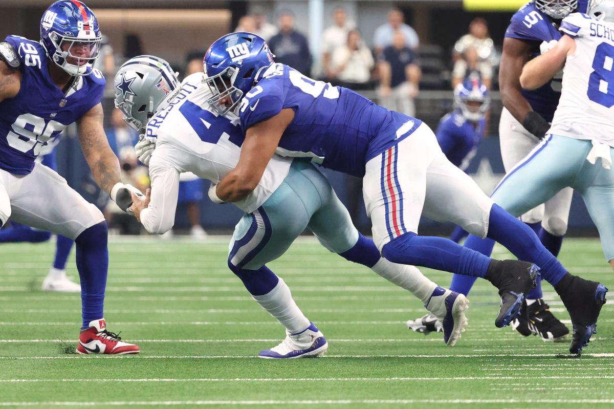 Giants report card for NFL Week 1: Defense kept Dak Precsott in check