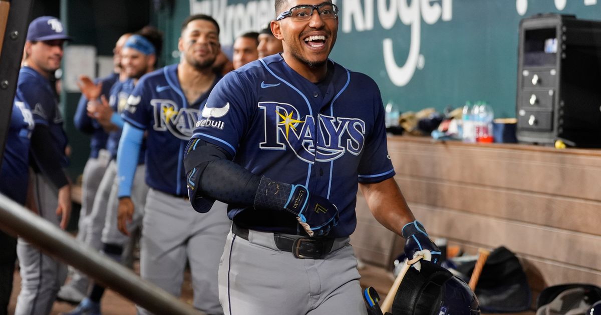 Aranda and Palacios homer as Rays overcome first Rangers grand slam of season in 7-6 win :: WRAL.com