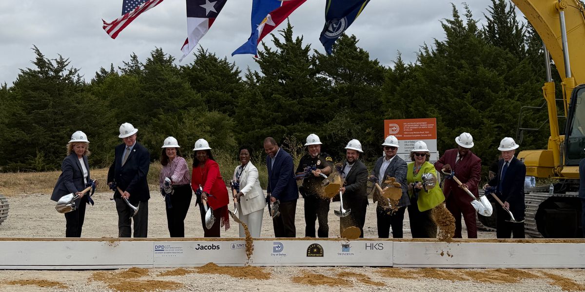 Dallas breaks ground on new police academy, amid funding concerns