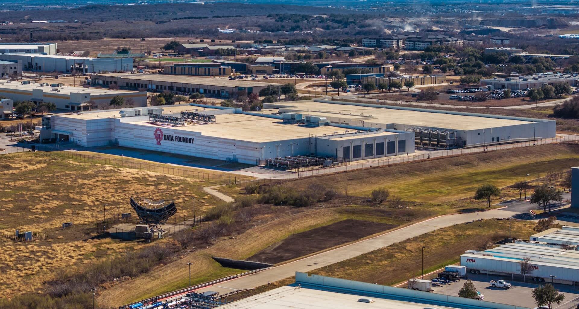 A data center.