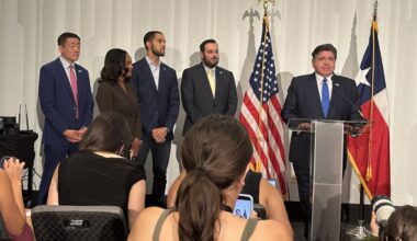 Pritzker joins Texas Democrats in rebuttal of Dallas RNC