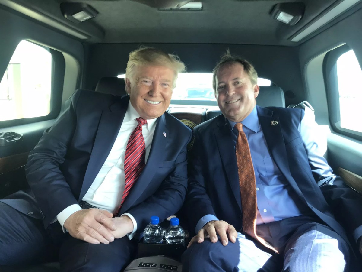 Republican Texas AG Ken Paxton says attorneys ready to litigate election results