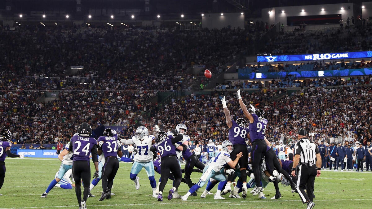 Cowboys vs. Ravens score: Baltimore stuns Dallas with last-second field goal in Brazil
