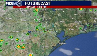 Houston weather: Daily downpours to continue Sunday