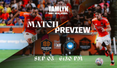 MATCH PREVIEW: Houston Dynamo FC travel east for an interconference matchup versus Charlotte FC