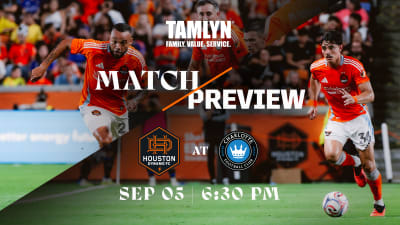 MATCH PREVIEW: Houston Dynamo FC travel east for an interconference matchup versus Charlotte FC