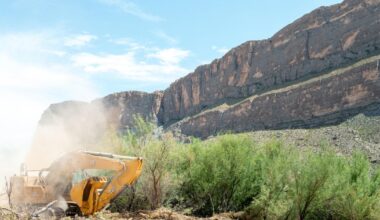 Big Bend border construction pause extended to Sept. 30