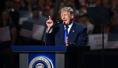 President Trump address Republican midterm convention on opening night