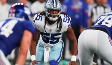 Dallas Cowboys news: Jaishawn Barham to start at MLB, wear green dot