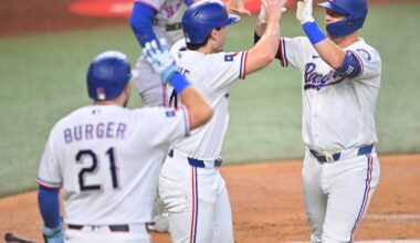 Revitalized Rangers win home finale to go into final weekend still with AL West title chance