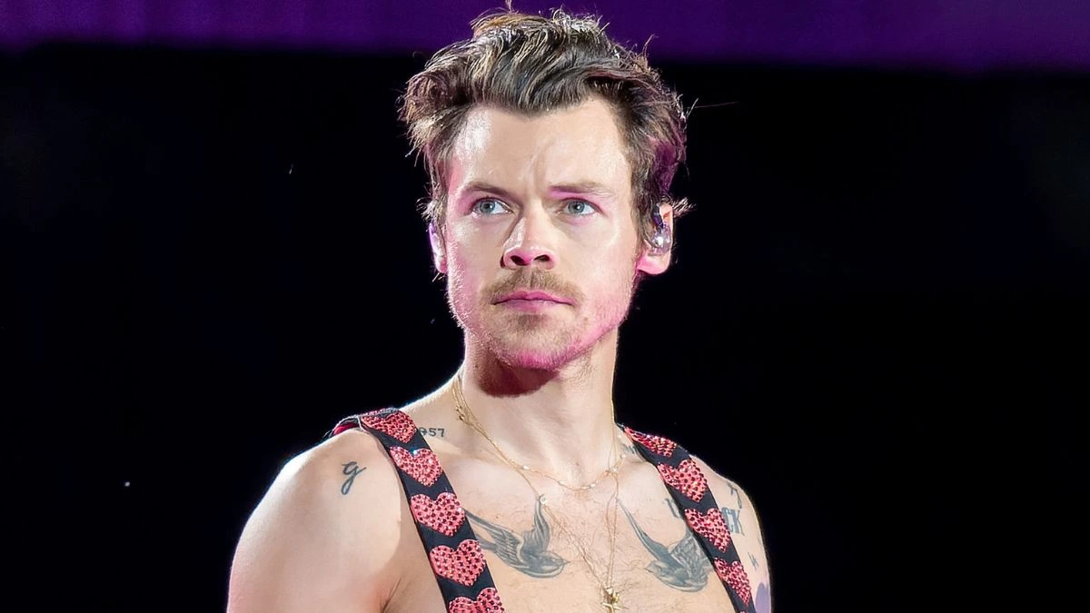 Harry Styles at Wembley in 2023 | Photo by Raph_PH, CC BY 2.0, via Wikimedia Commons