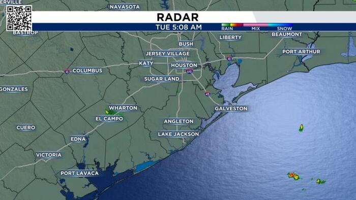 LIVE RADAR: Thunderstorms bring hail and lightning through Houston area