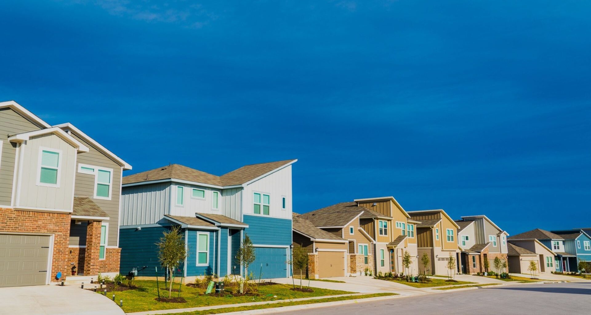 Houses in Austin, Texas.