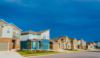 Houses in Austin, Texas.
