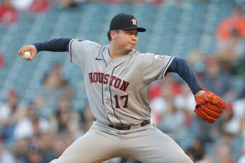 Houston Astros v Los Angeles Angels