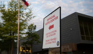 State error in Texas creates huge backlog in voter registration applications as midterm voting nears