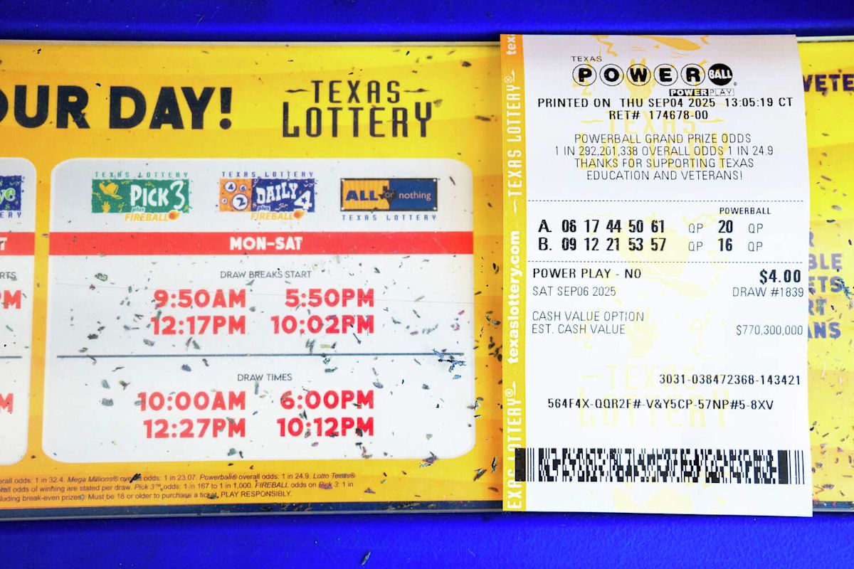 Texas lottery winner scores $14.3M-then plans a very Texas splurge